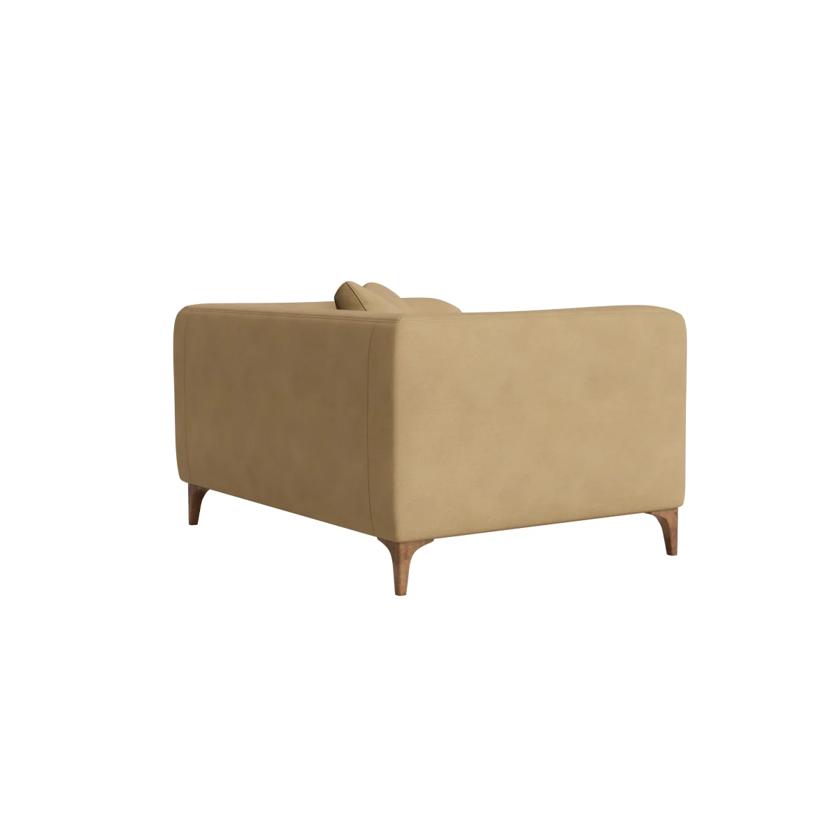 La Dolce Seater Love Seat (French Mustard Clever Cotton) – image 3