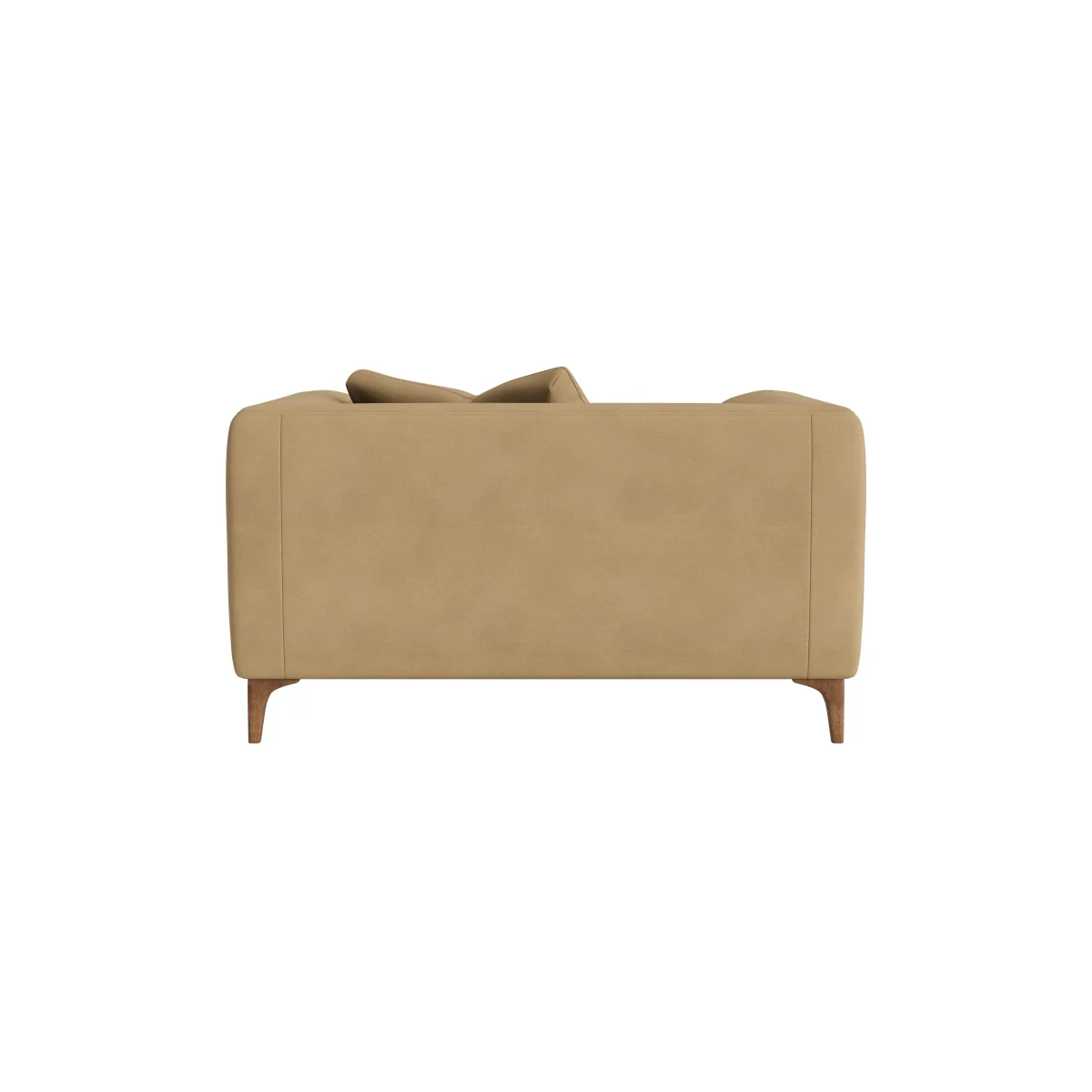 La Dolce Seater Love Seat (French Mustard Clever Cotton) – image 4