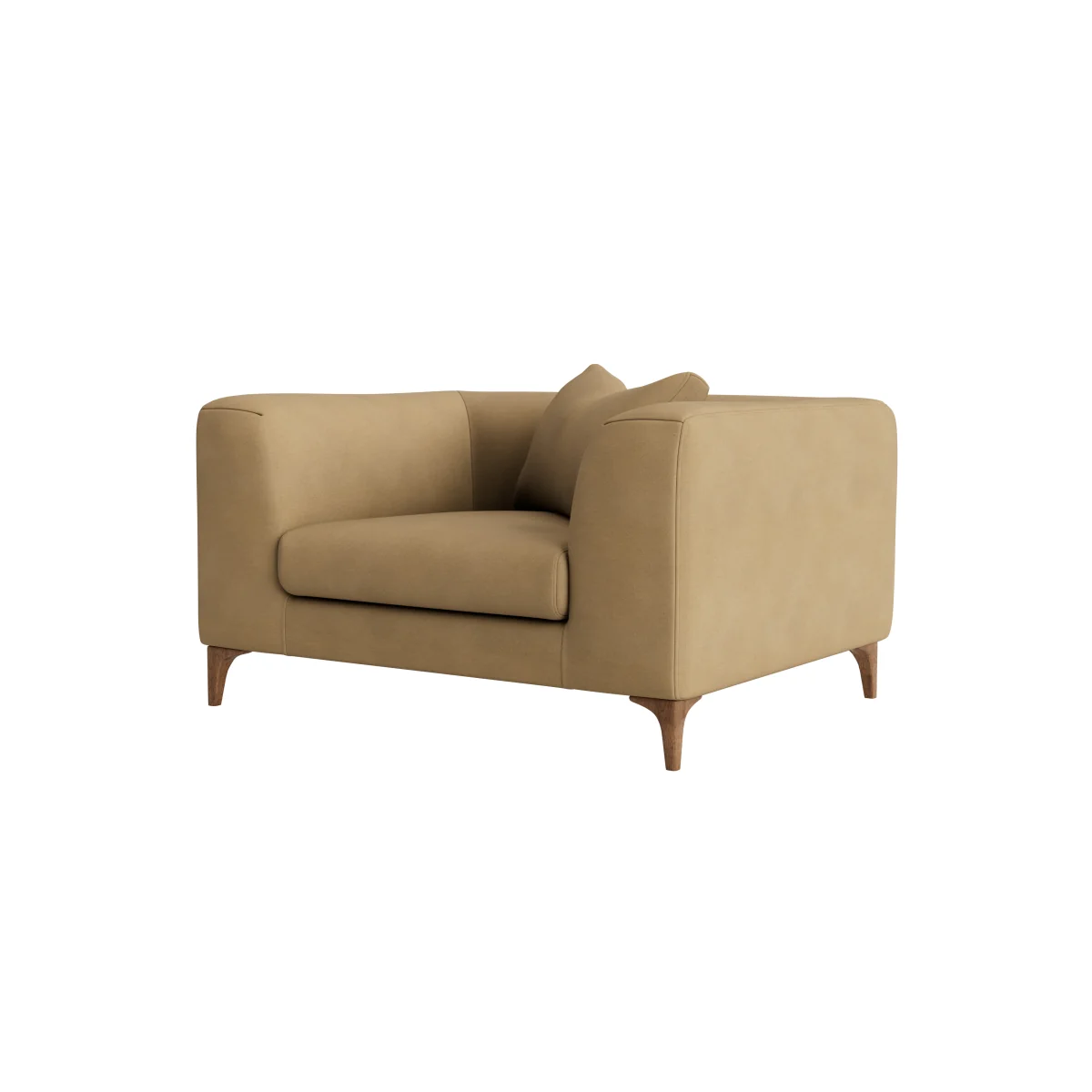 La Dolce Seater Love Seat (French Mustard Clever Cotton) – image 6