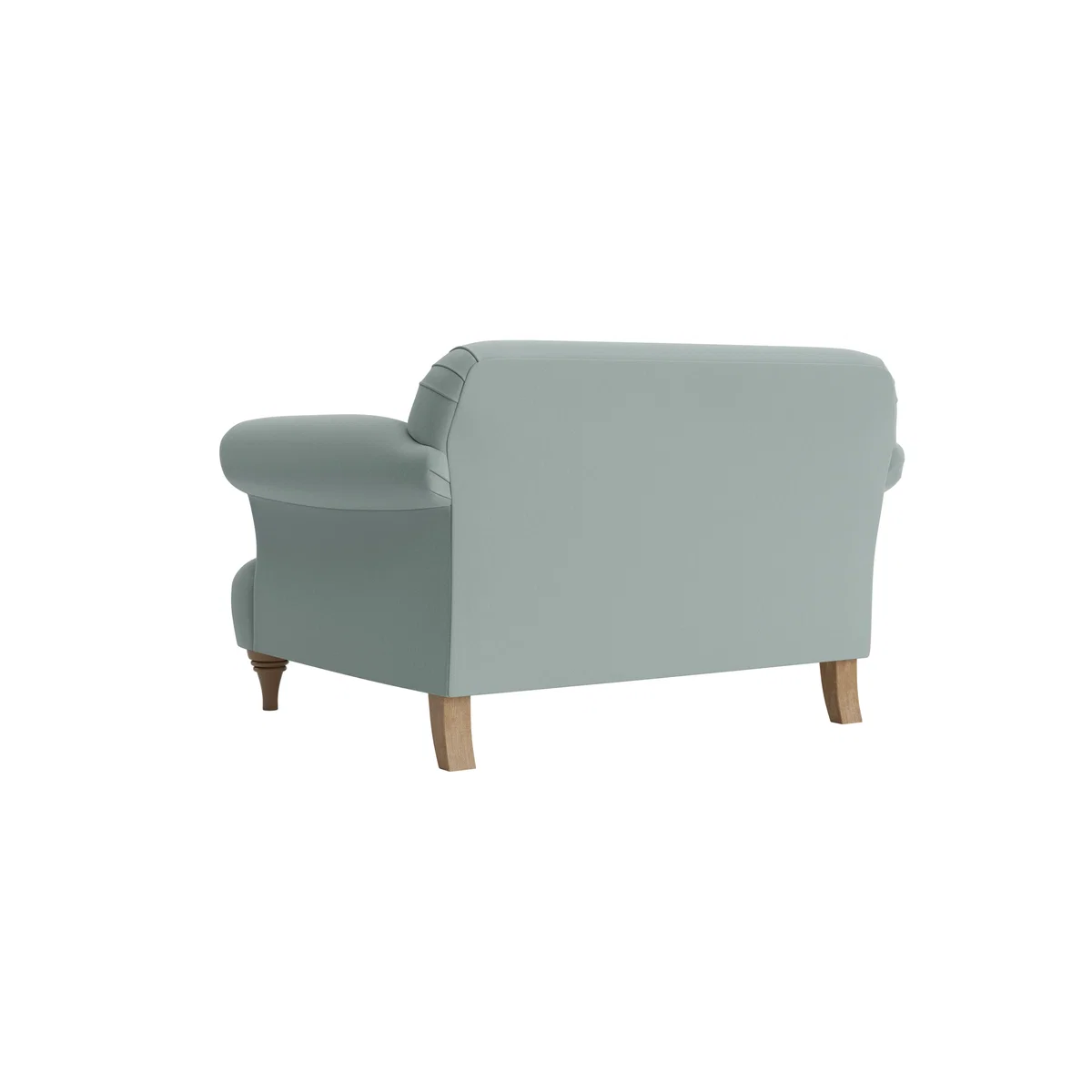 Soufflé Love seat (Tin Man Clever Velvet) – image 5