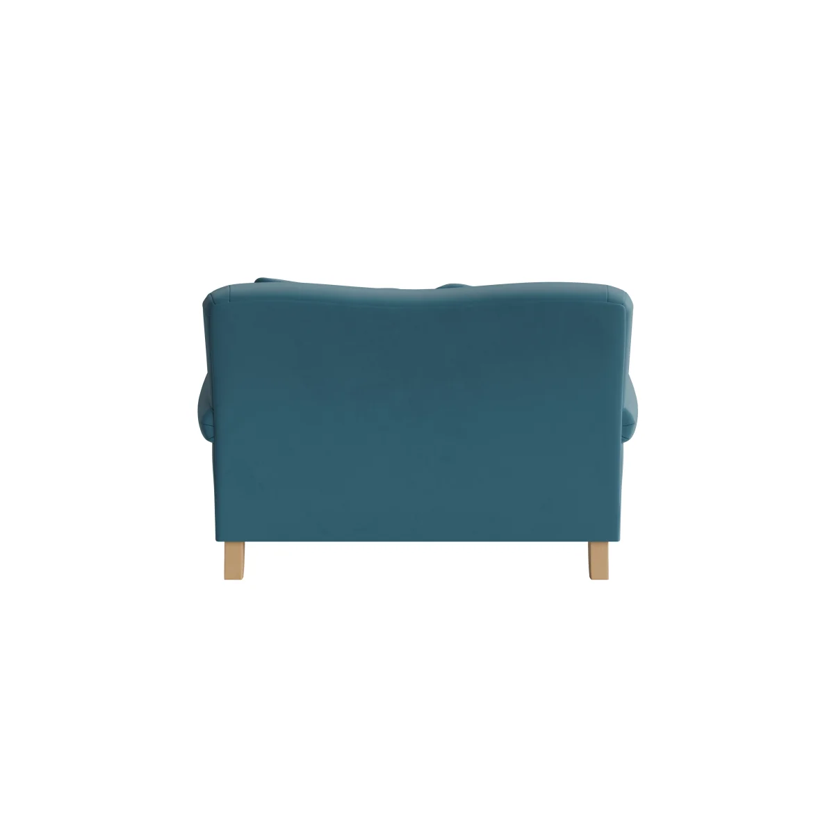 Crumpet Love seat (Teacup Teal Clever Velvet) – image 4