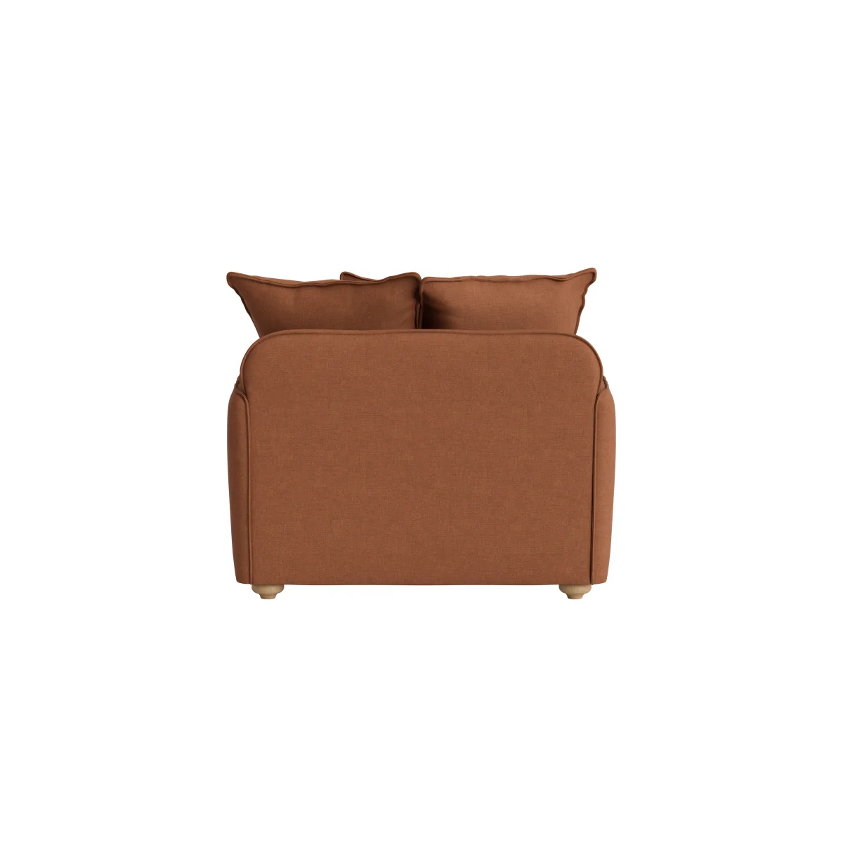 Smooch Love Seat (Cinnamon Bun Clever Linen) – image 4