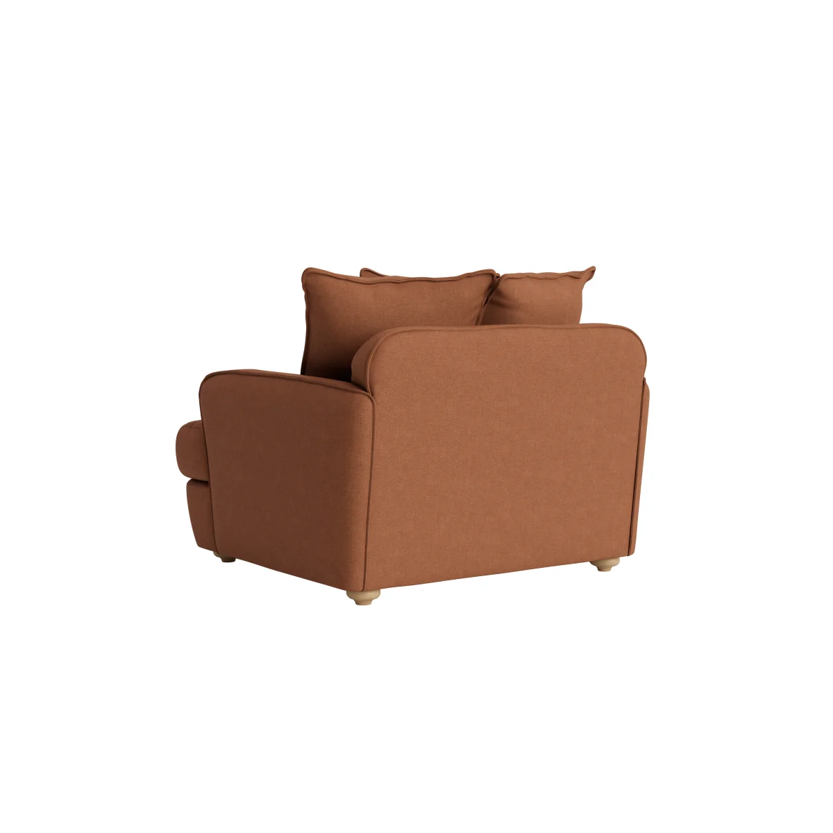 Smooch Love Seat (Cinnamon Bun Clever Linen) – image 5