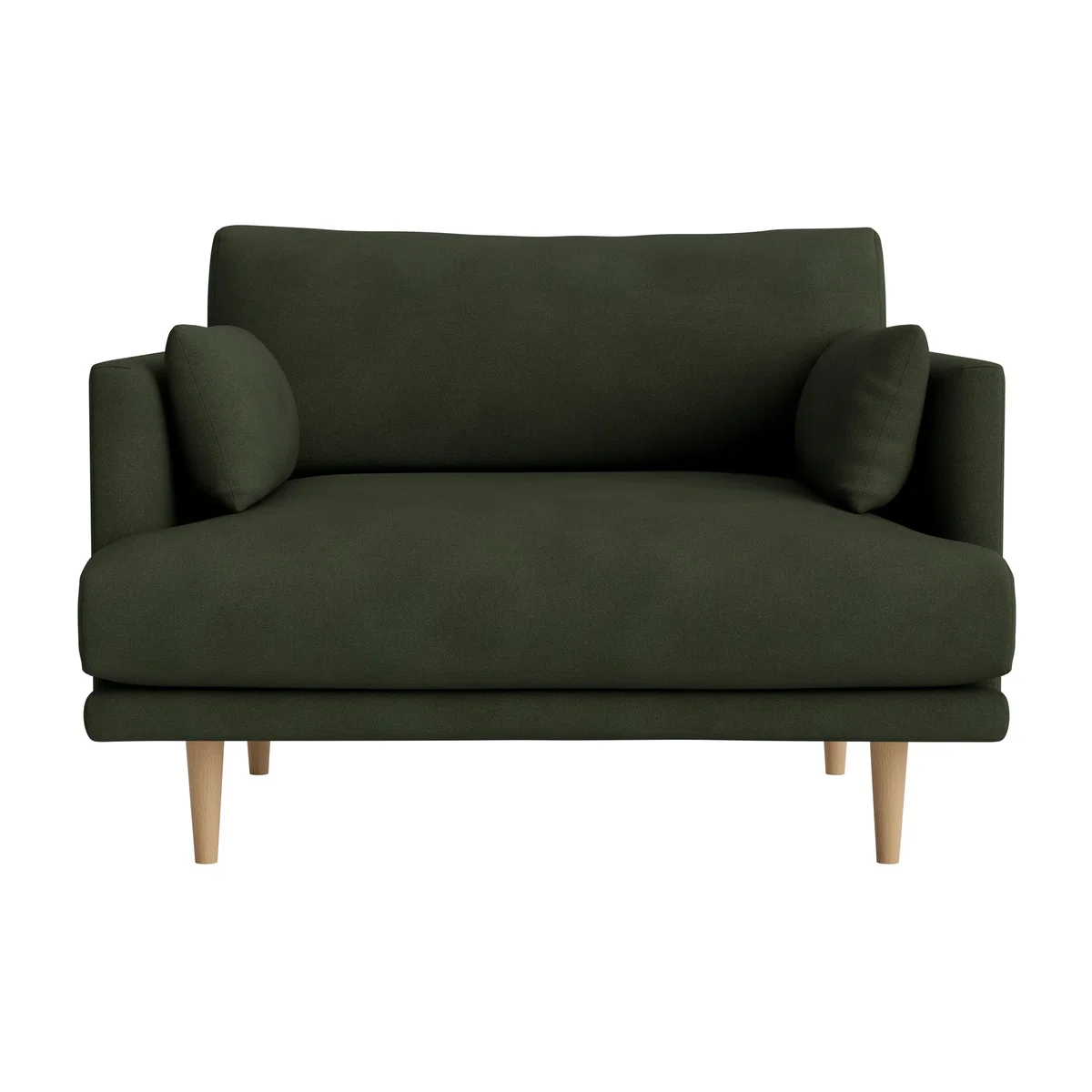 Jeffers Love Seat (Woody Walk Clever Cotton) – image 1