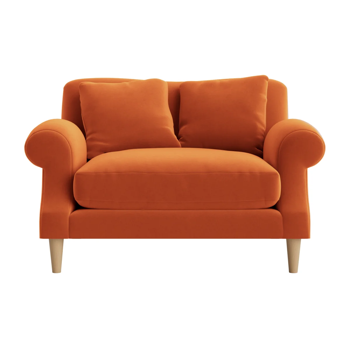 Crumpet Love seat (Bobbing Buoy Clever Velvet) – image 1