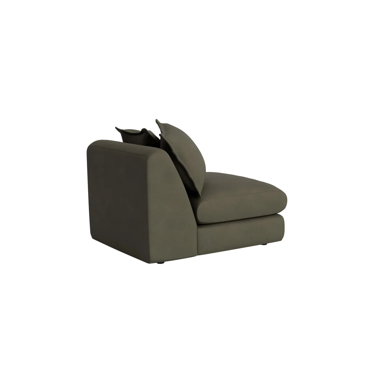 Wodge Armless Love Seat (Woody Walk Clever Cotton) – image 3