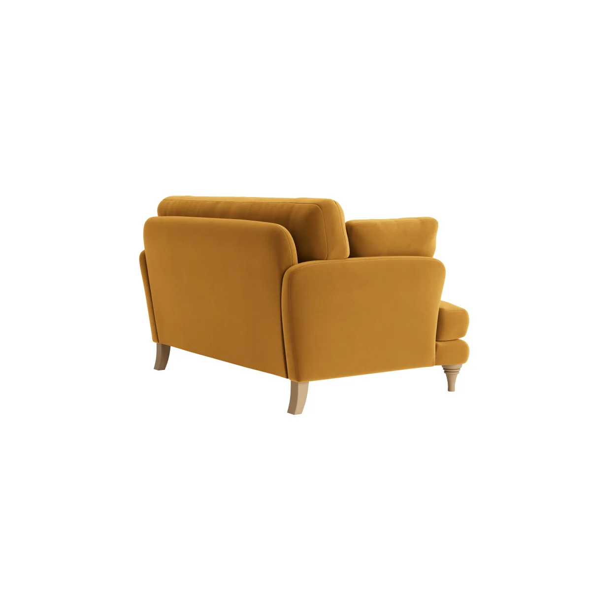 Smithy Love Seat (Butterscotch Clever Velvet) – image 3