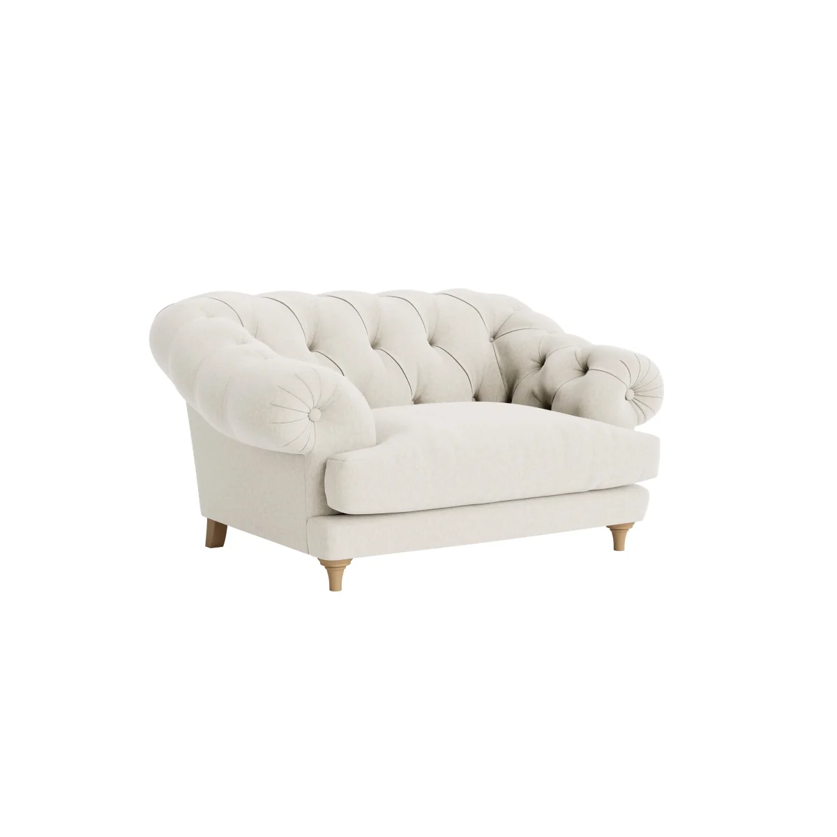Bagsie Loveseat (Egg Box Clever Linen) – image 2