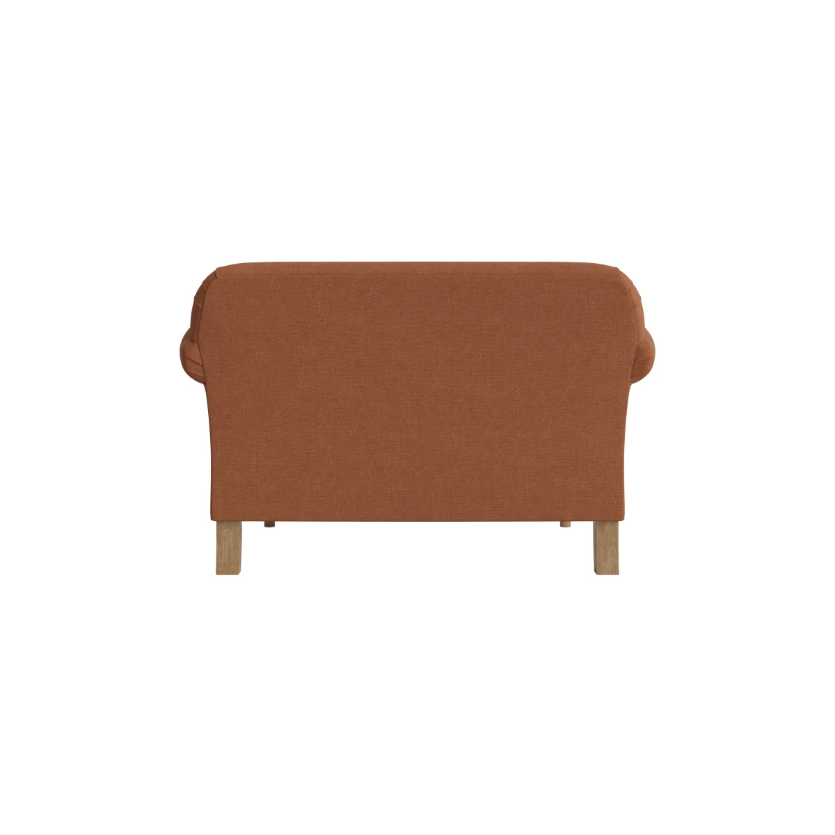 Soufflé Love seat (Cinnamon Bun Clever Linen) – image 4