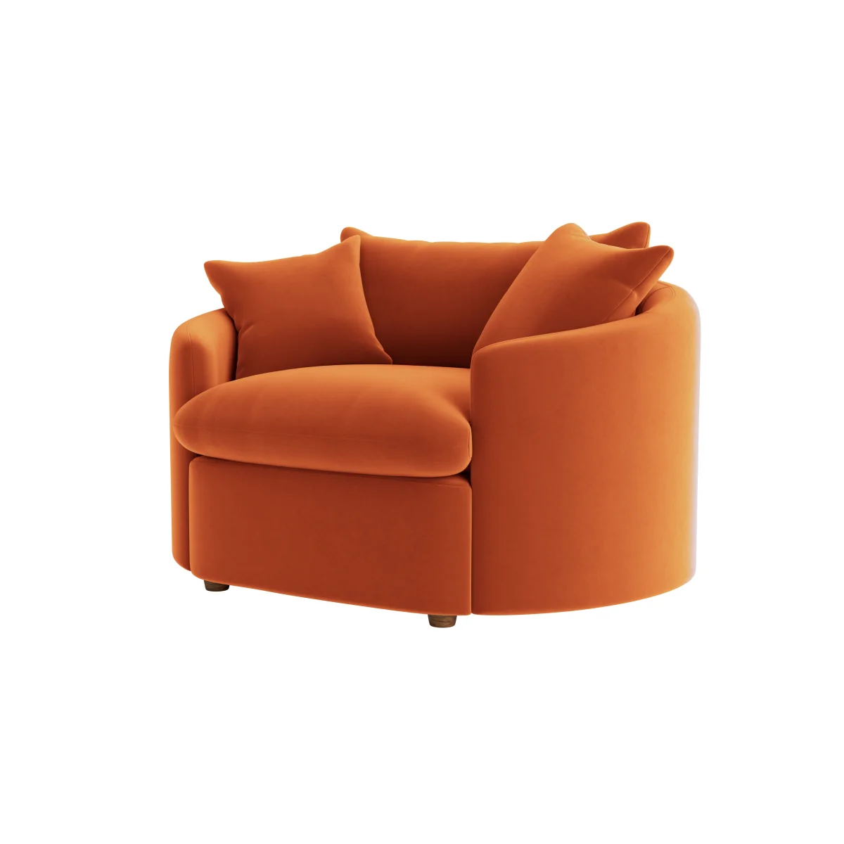 Curvella Love Seat (Bobbing Buoy Clever Velvet) – image 6