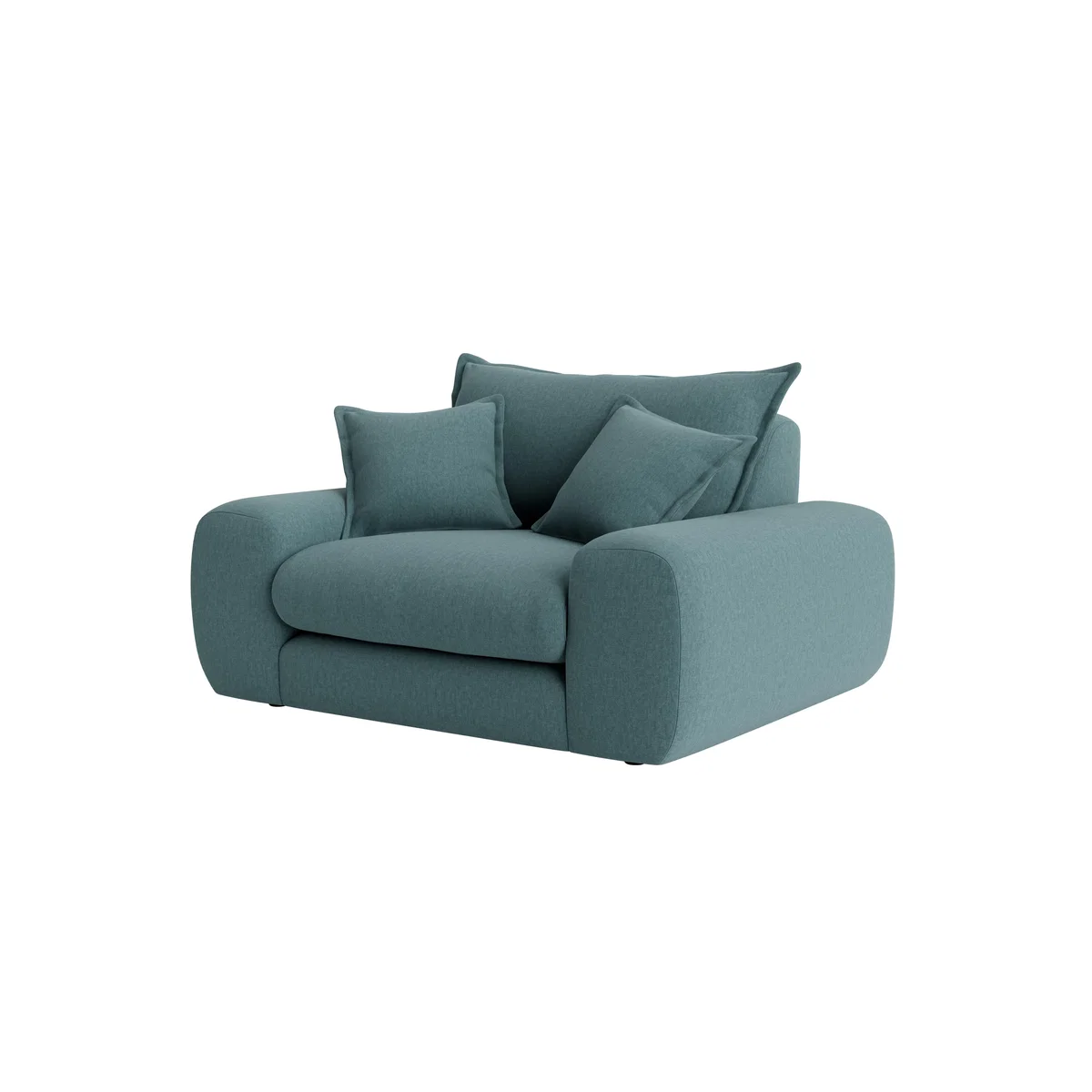 Wodge Love Seat (Lighthouse Clever Linen) – image 6