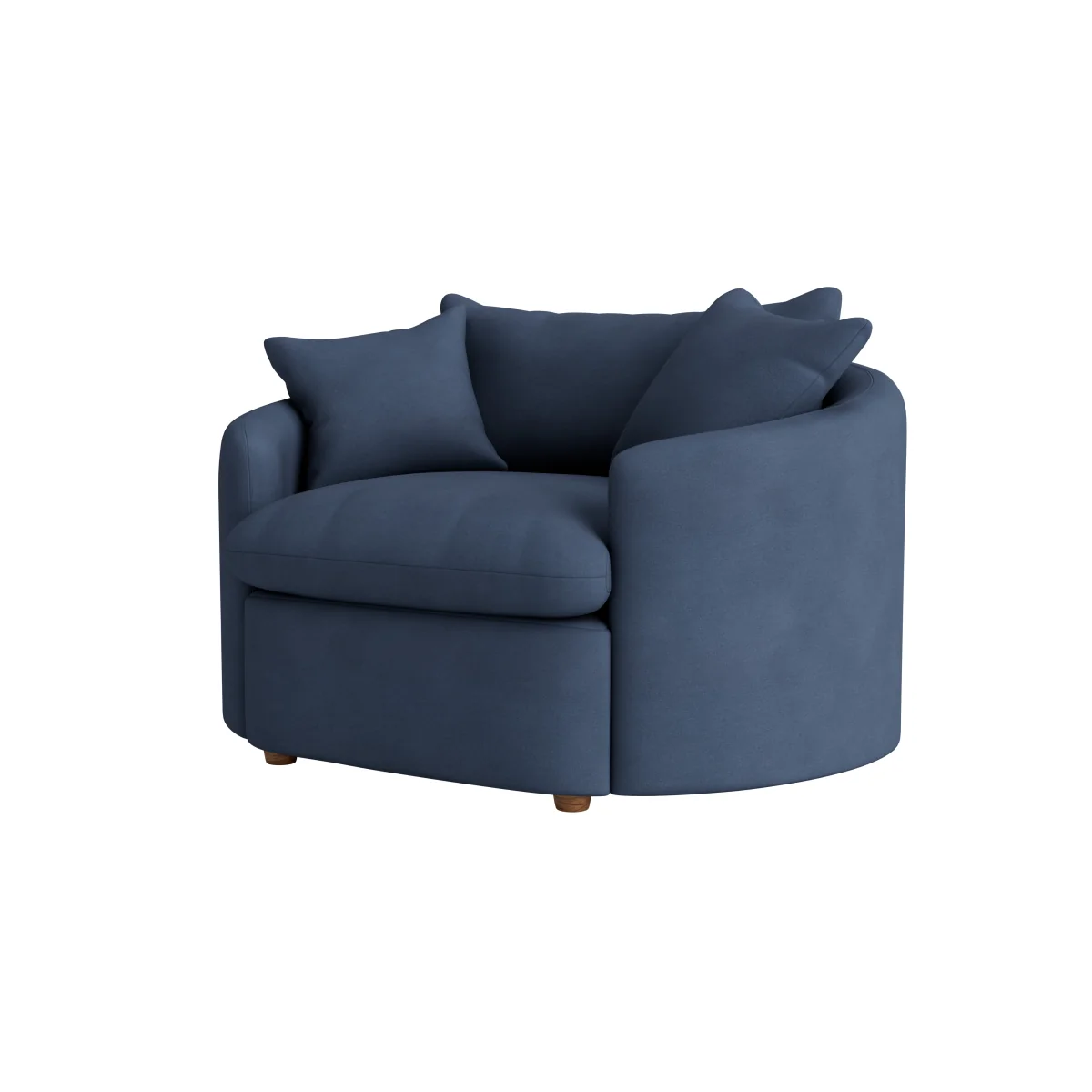 Curvella Love Seat (Sloe Berry Bush Clever Cotton) – image 6