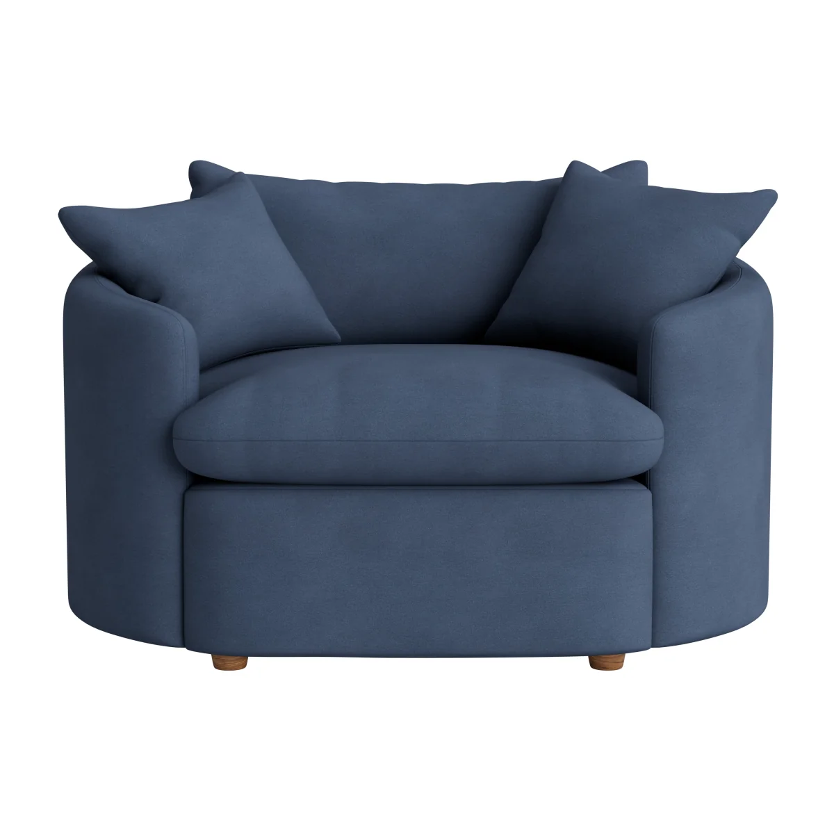 Curvella Love Seat (Sloe Berry Bush Clever Cotton) – image 1