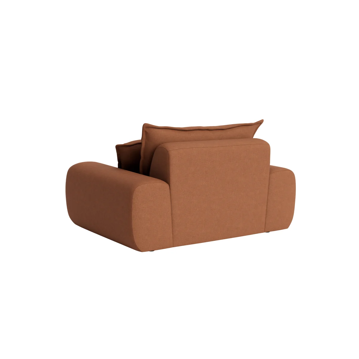 Wodge Love Seat (Cinnamon Bun Clever Linen) – image 5