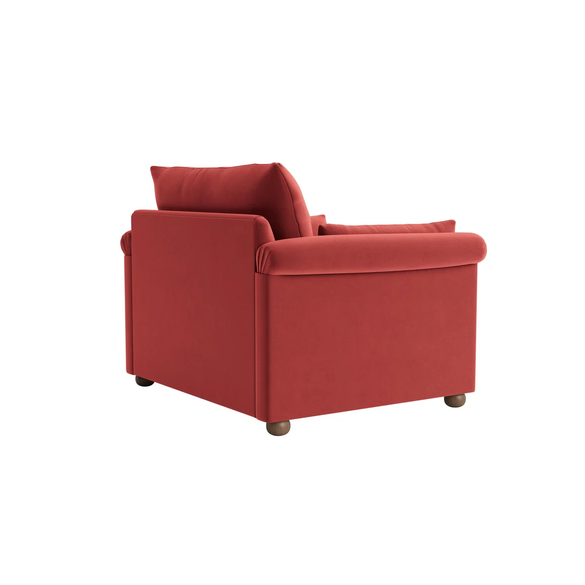 Queenie Love Seat in Rocking Horse Clever Velvet – image 3