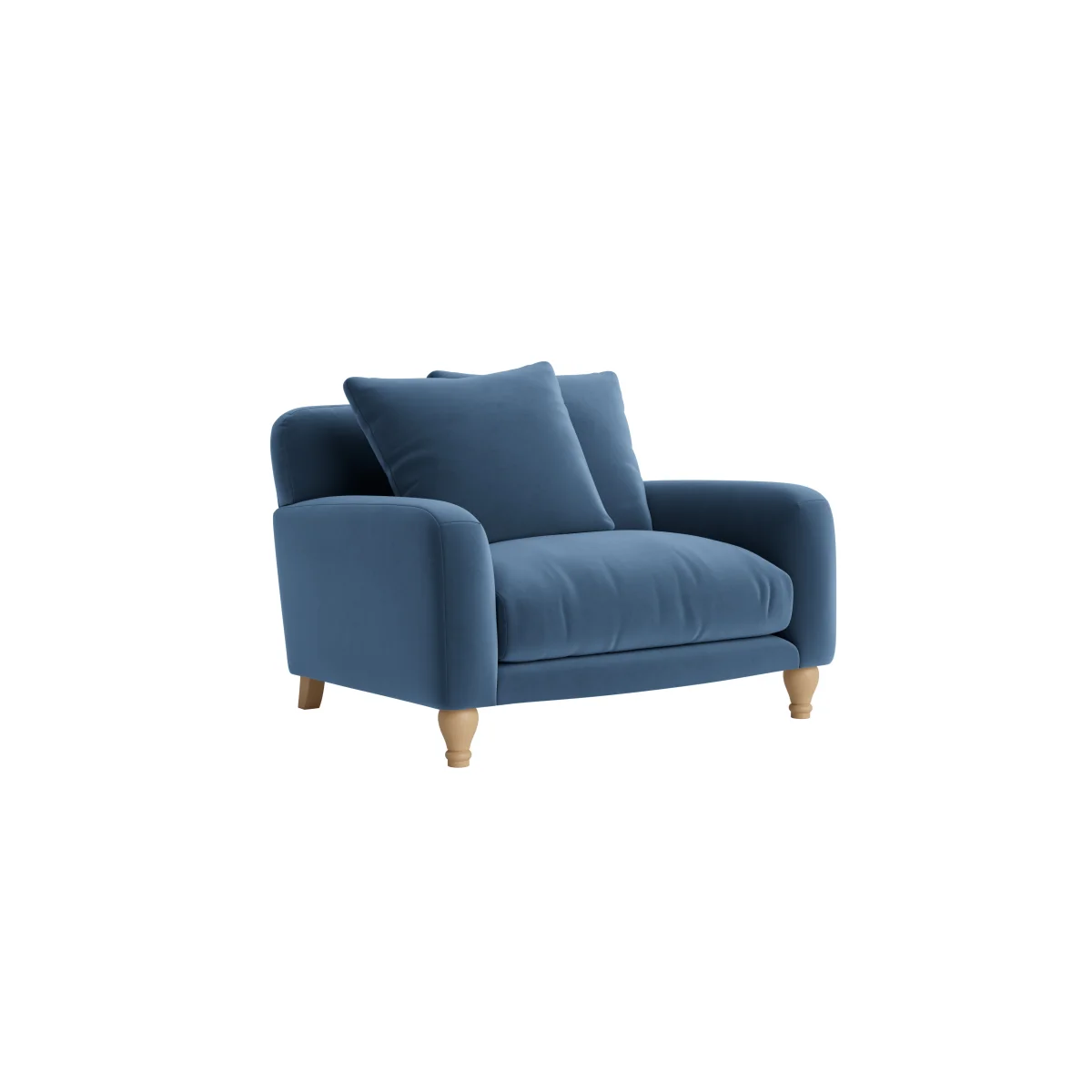 Bear Hug Love Seat (Shipping Forecast Clever Velvet) – image 2