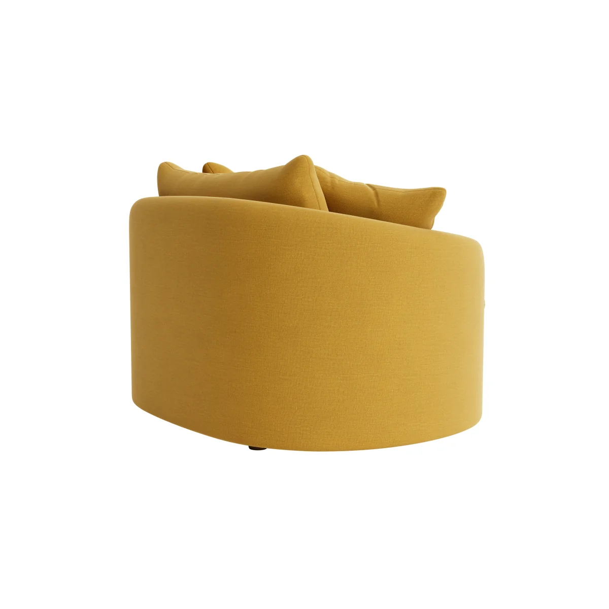 Curvella Love Seat (Butter Drip Clever Linen) – image 3