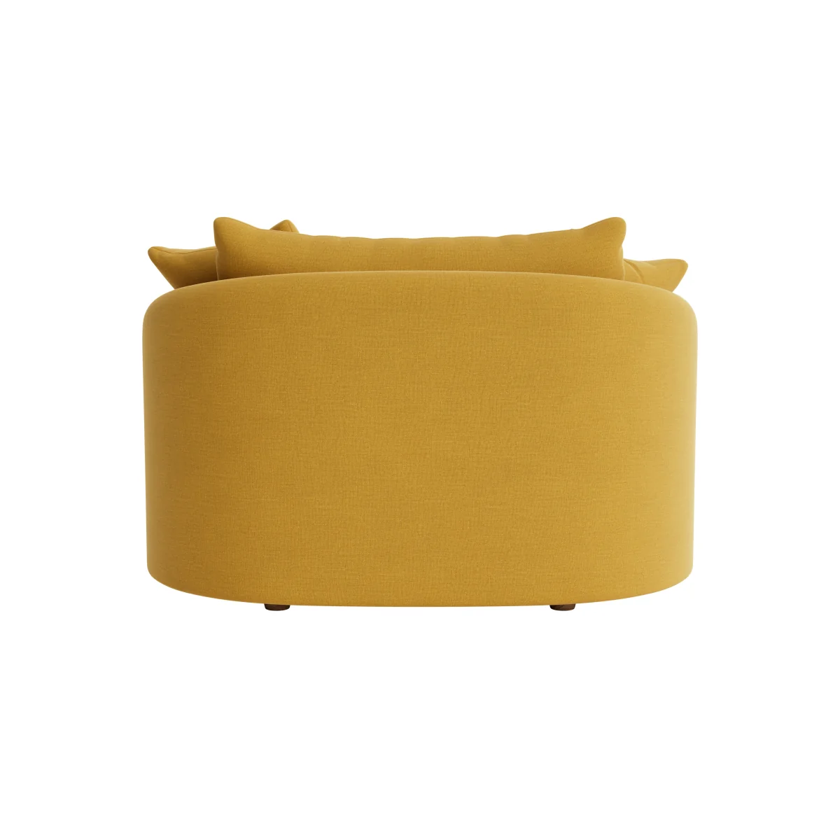 Curvella Love Seat (Butter Drip Clever Linen) – image 4