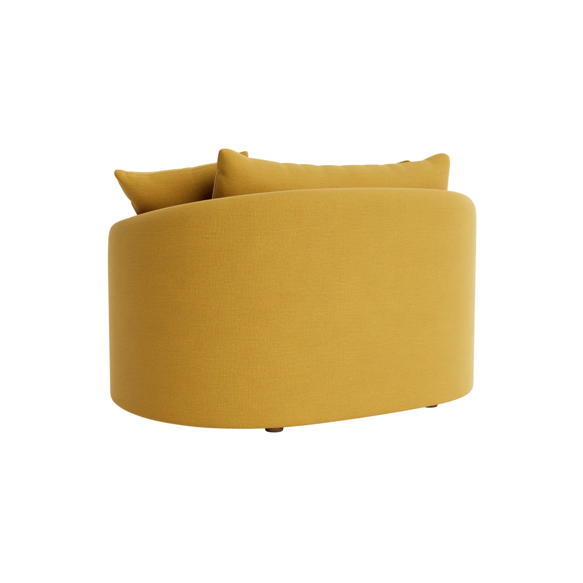 Curvella Love Seat (Butter Drip Clever Linen) – image 5