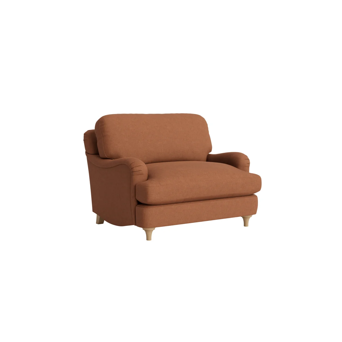 Jonesy Love Seat (Cinnamon Bun Clever Linen) – image 2