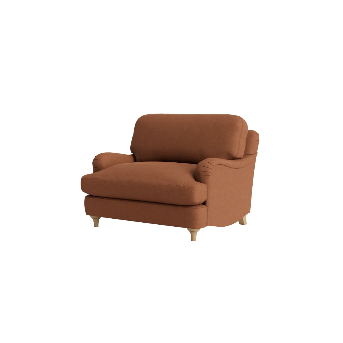 Jonesy Love Seat (Cinnamon Bun Clever Linen) – image 6