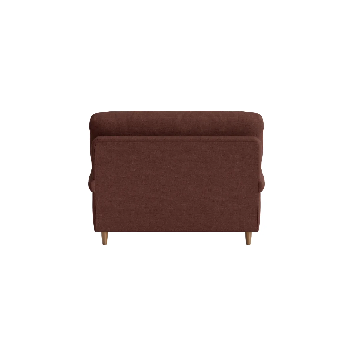 Dawdler Love seat (Mulberry Wine Clever Linen) – image 4
