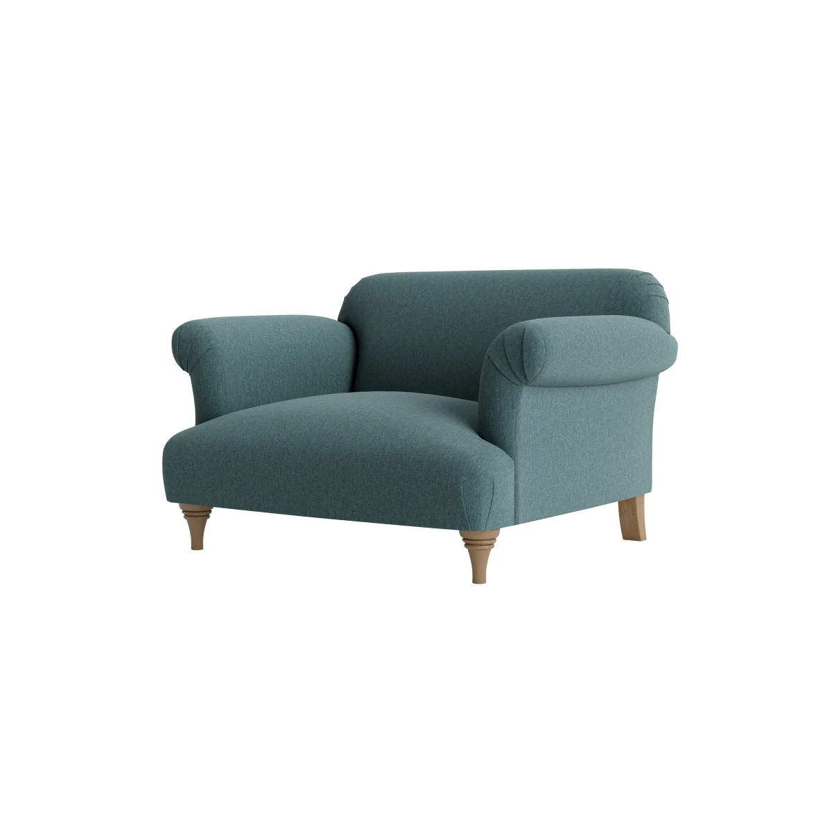 Soufflé Love seat (Puddle Clever Linen) – image 6