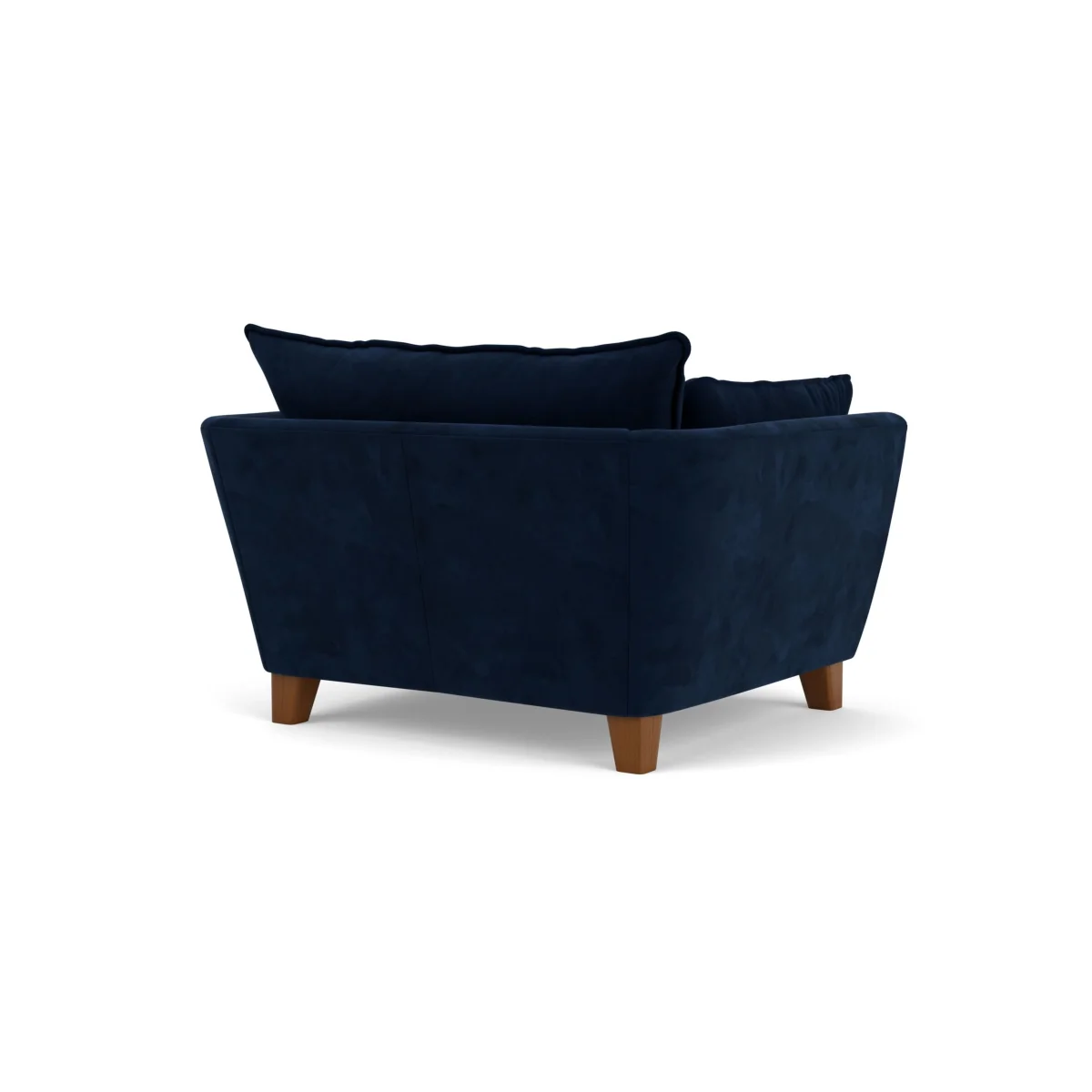 BARKER AND STONEHOUSE Irving Chenille Snuggle Chair Brown – image 5