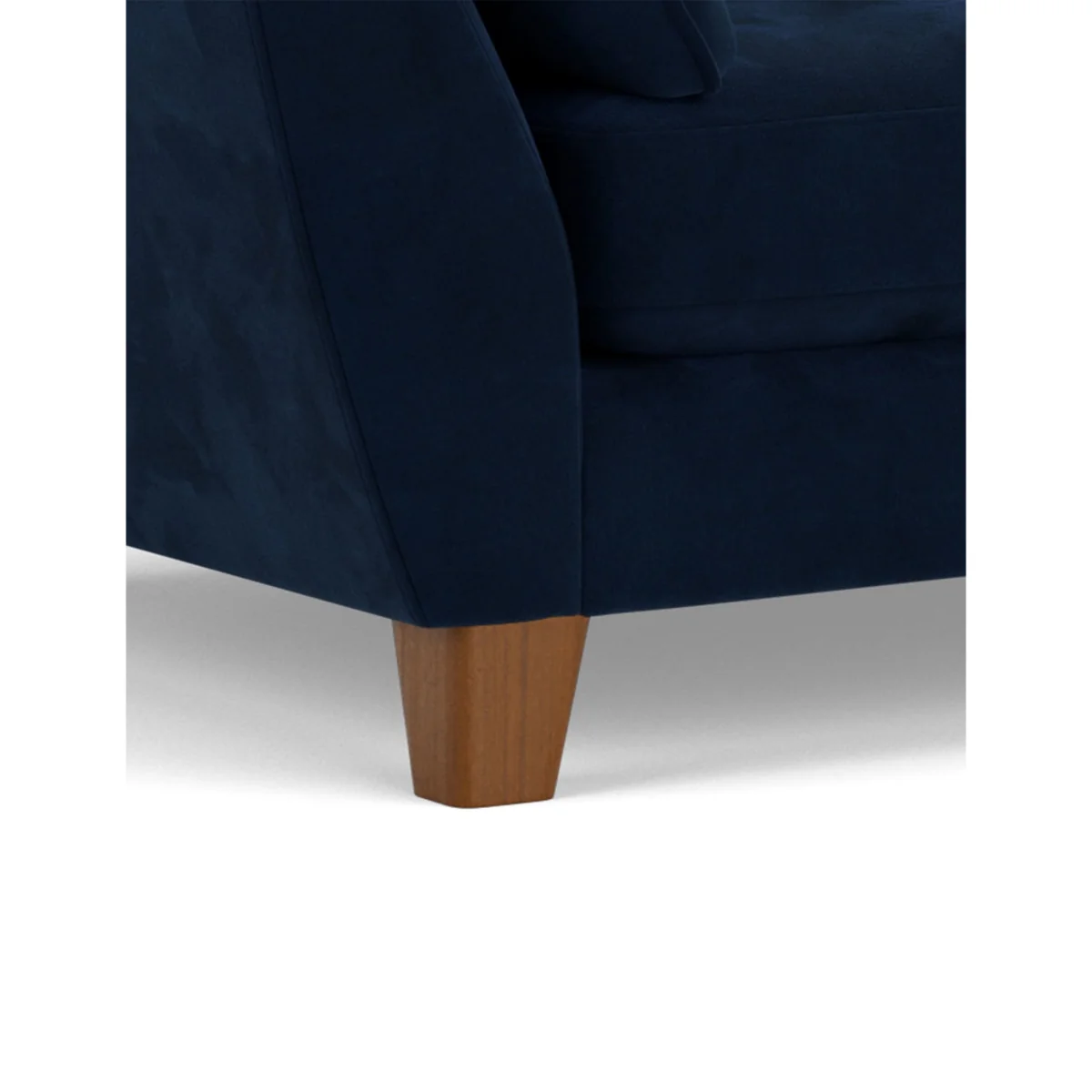 BARKER AND STONEHOUSE Irving Chenille Snuggle Chair Brown – image 6