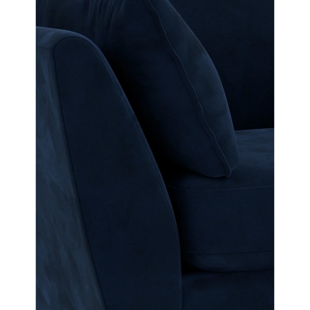 BARKER AND STONEHOUSE Irving Chenille Snuggle Chair Brown – image 7