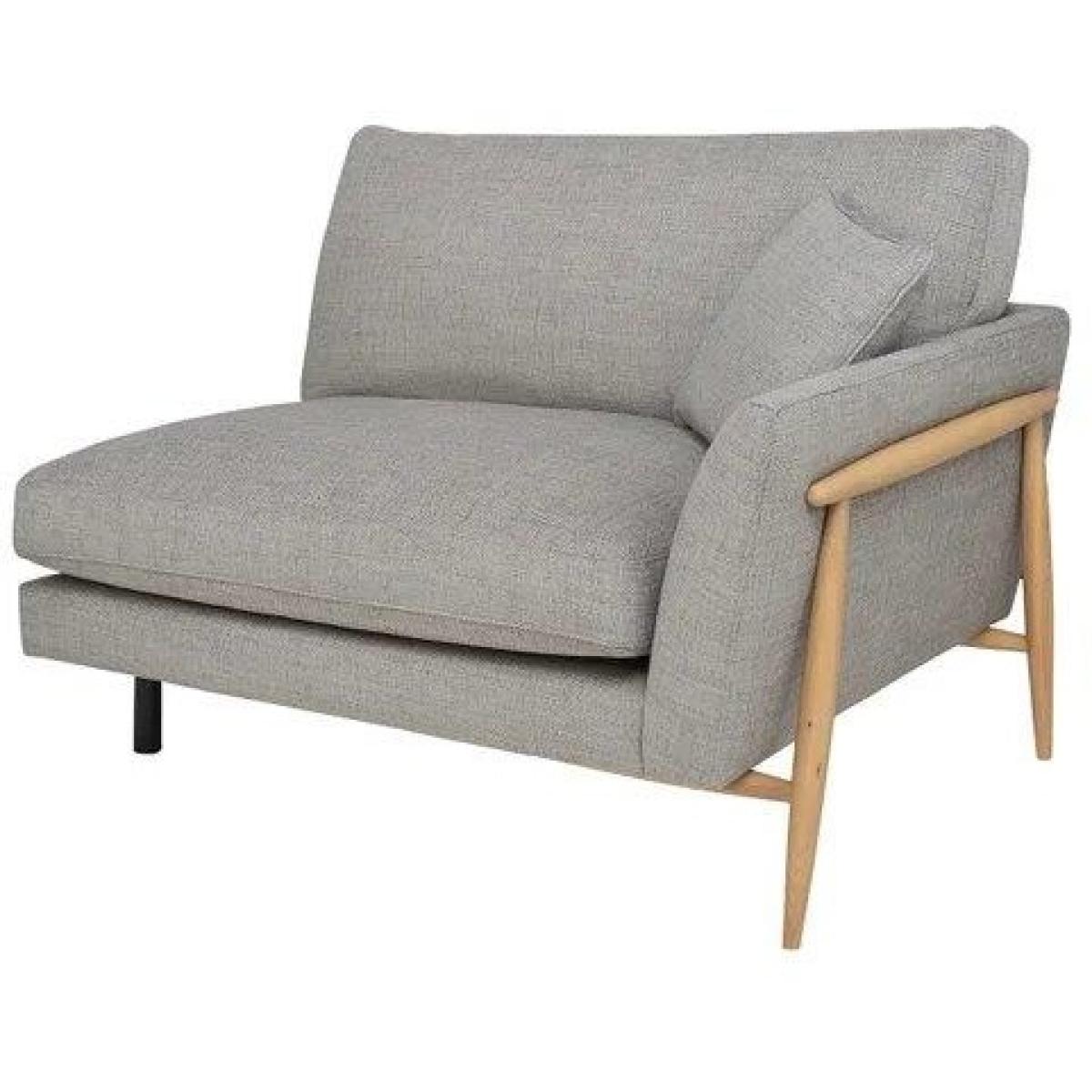 Ercol Forli Snuggler Unit With Single Arm - Fabric Grade U - RHF – image 5