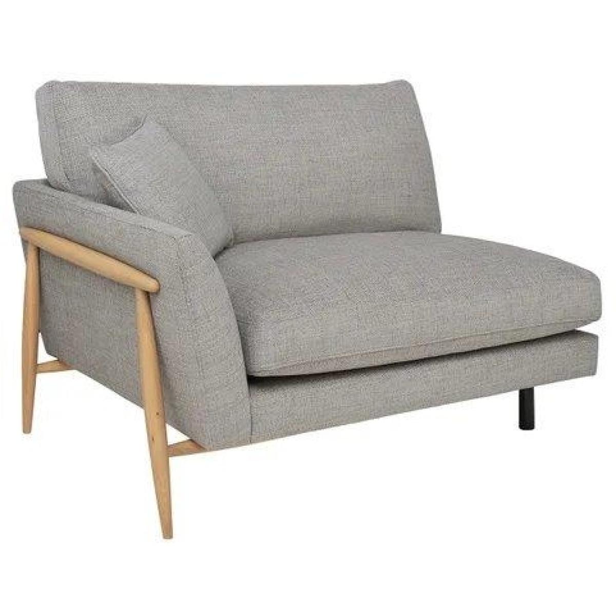 Ercol Forli Snuggler Unit With Single Arm - Fabric Grade U - RHF – image 6