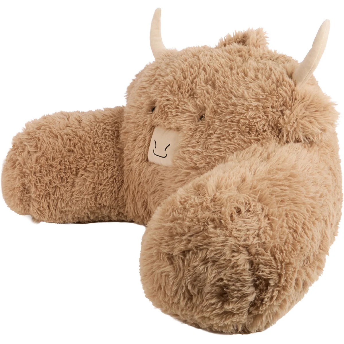 Highland Cow Cuddle Chair - Brown – image 4