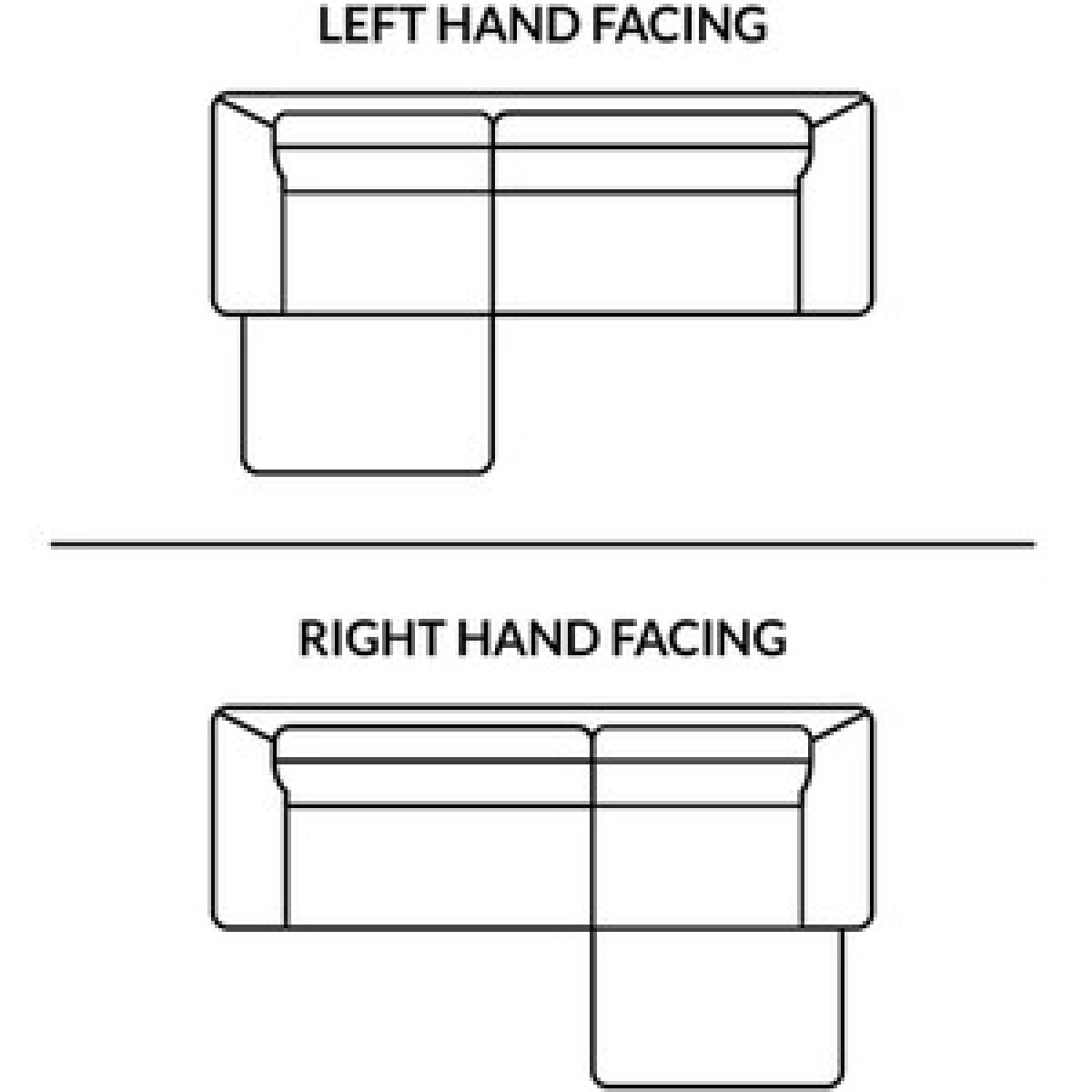 Left-Hand Facing Izzy Snuggle Sofa  - Nickel – image 3