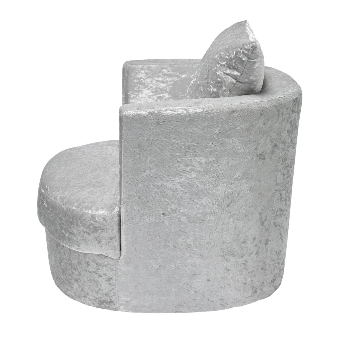 Bliss Silver Cuddle Chair - Small – image 2