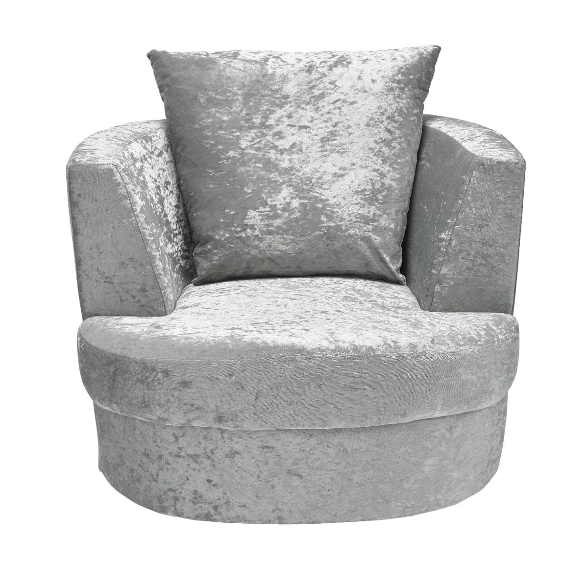Bliss Silver Cuddle Chair - Small – image 3