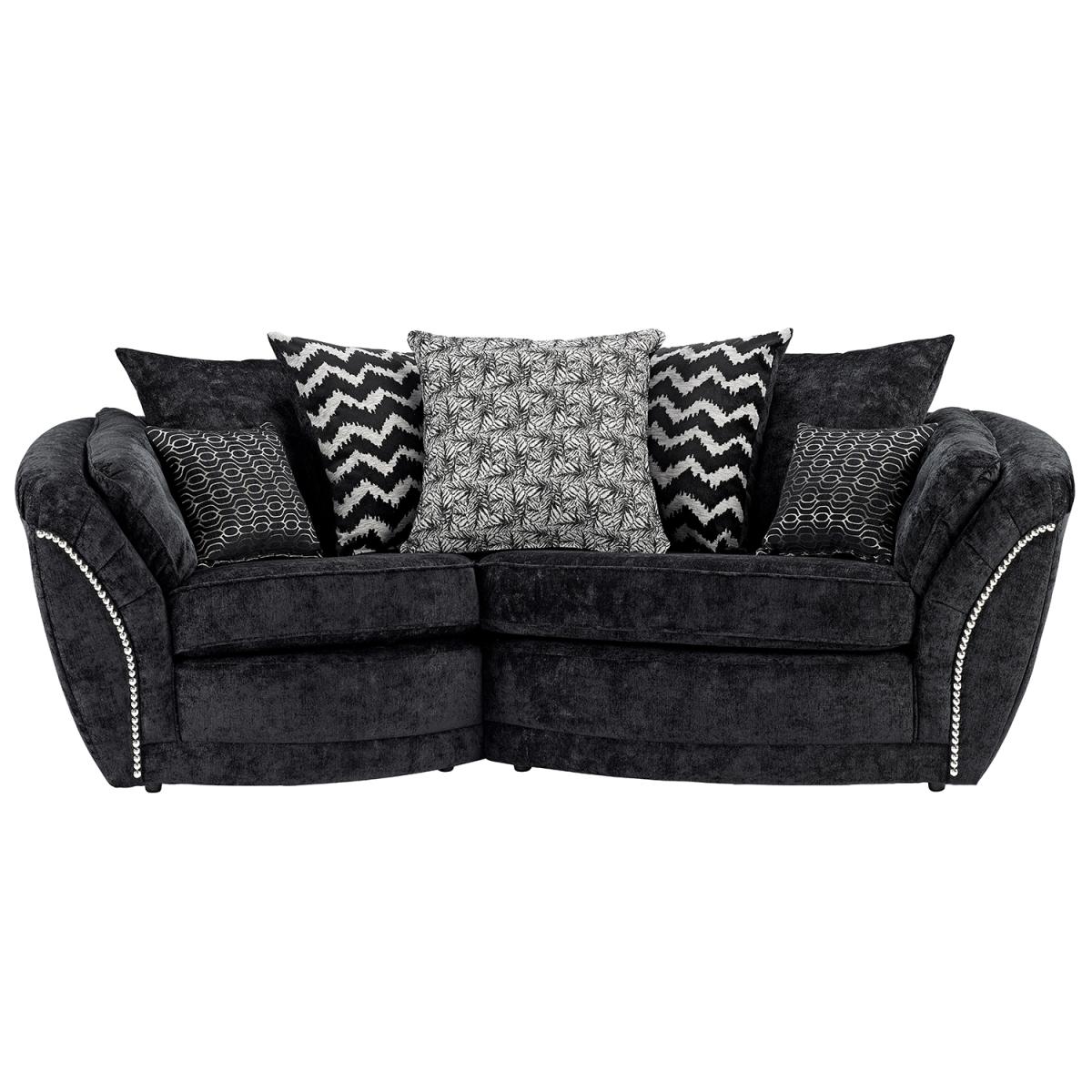 Izzy Snuggle Right Hand Facing Sofa  - Nickel – image 2