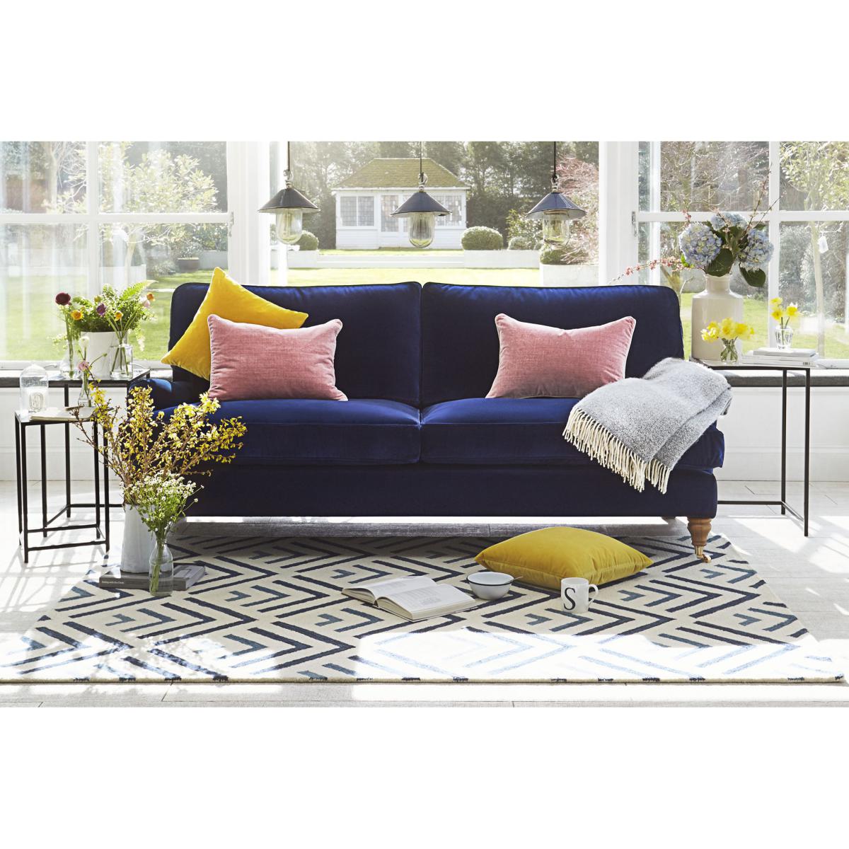 Bluebell 2.5 Seat Sofa in Smoke Soft Leather - sofa.com – image 8