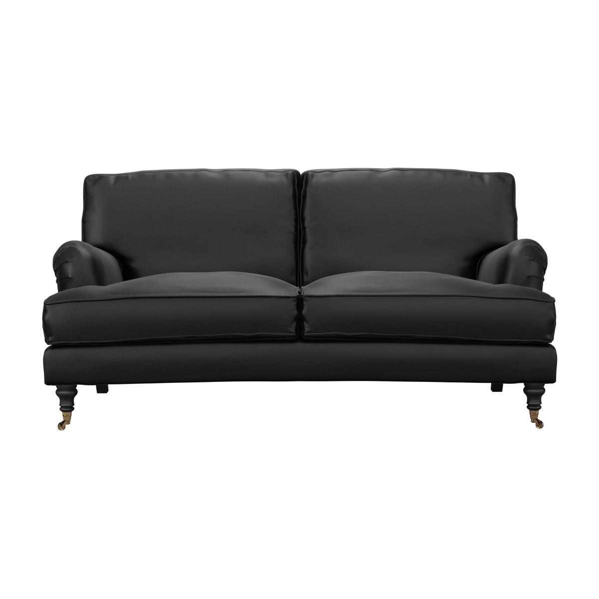 Bluebell 2.5 Seat Sofa in Smoke Soft Leather - sofa.com – image 1