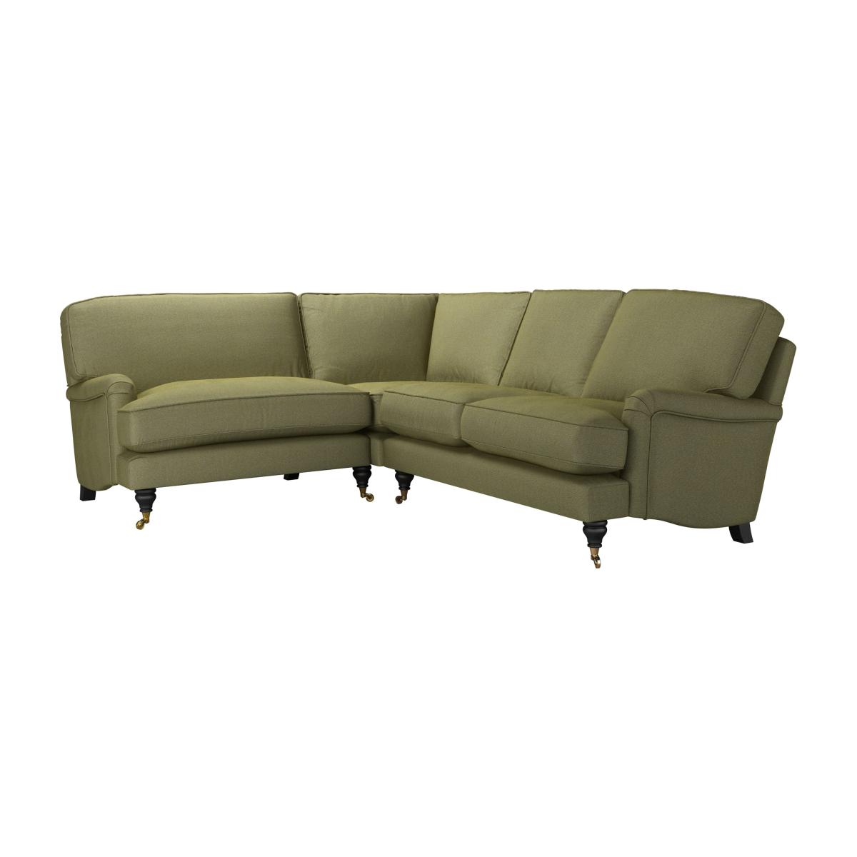Bluebell Asym. Crn: LHF Loveseat w RHF 2 Seat in Lichen Heathland Weave - sofa.com – image 1