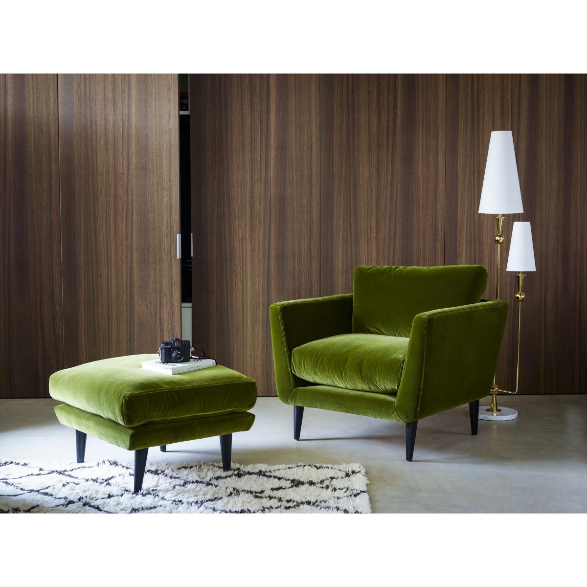 Holly Loveseat in Jasmine Silky Jacquard Weave – image 2