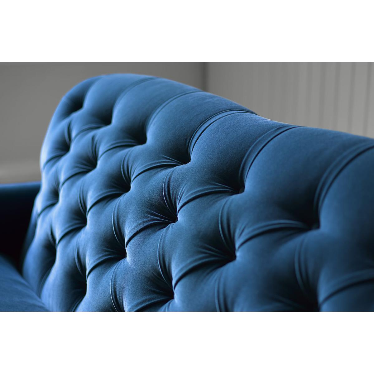 Snowdrop Button Back 2.5 Seat Sofa in Sealion Smart Cotton - sofa.com – image 3