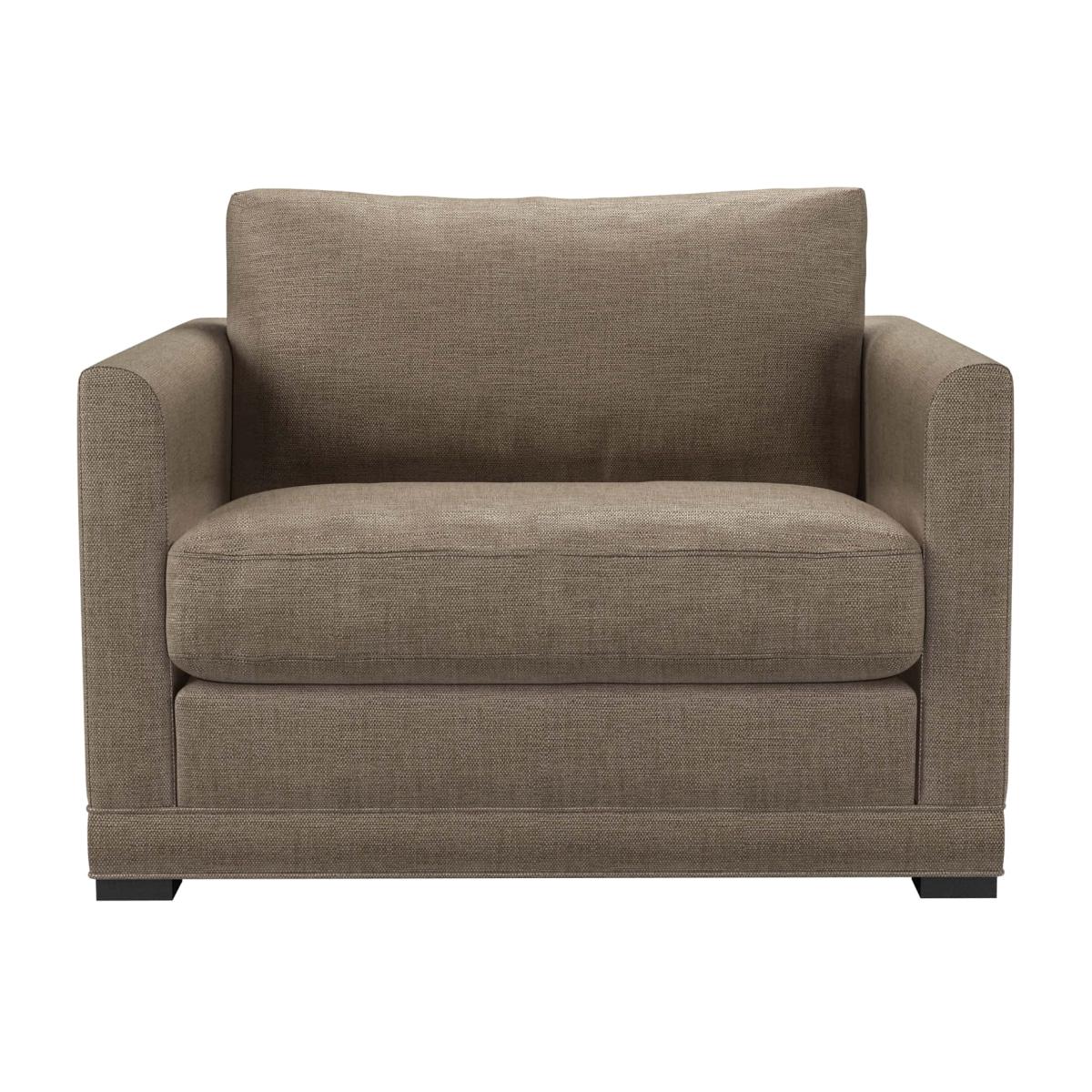 Aissa Loveseat in Greige Florence Textured Weave – image 1