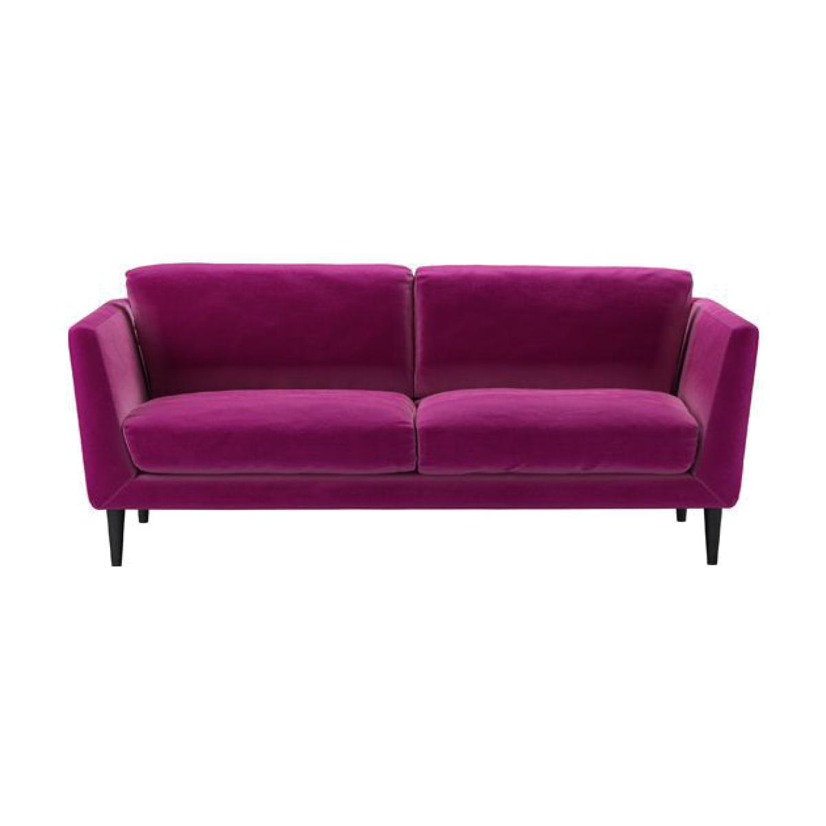 Holly 2.5 Seat Sofa in Peony Cotton Matt Velvet - sofa.com – image 1