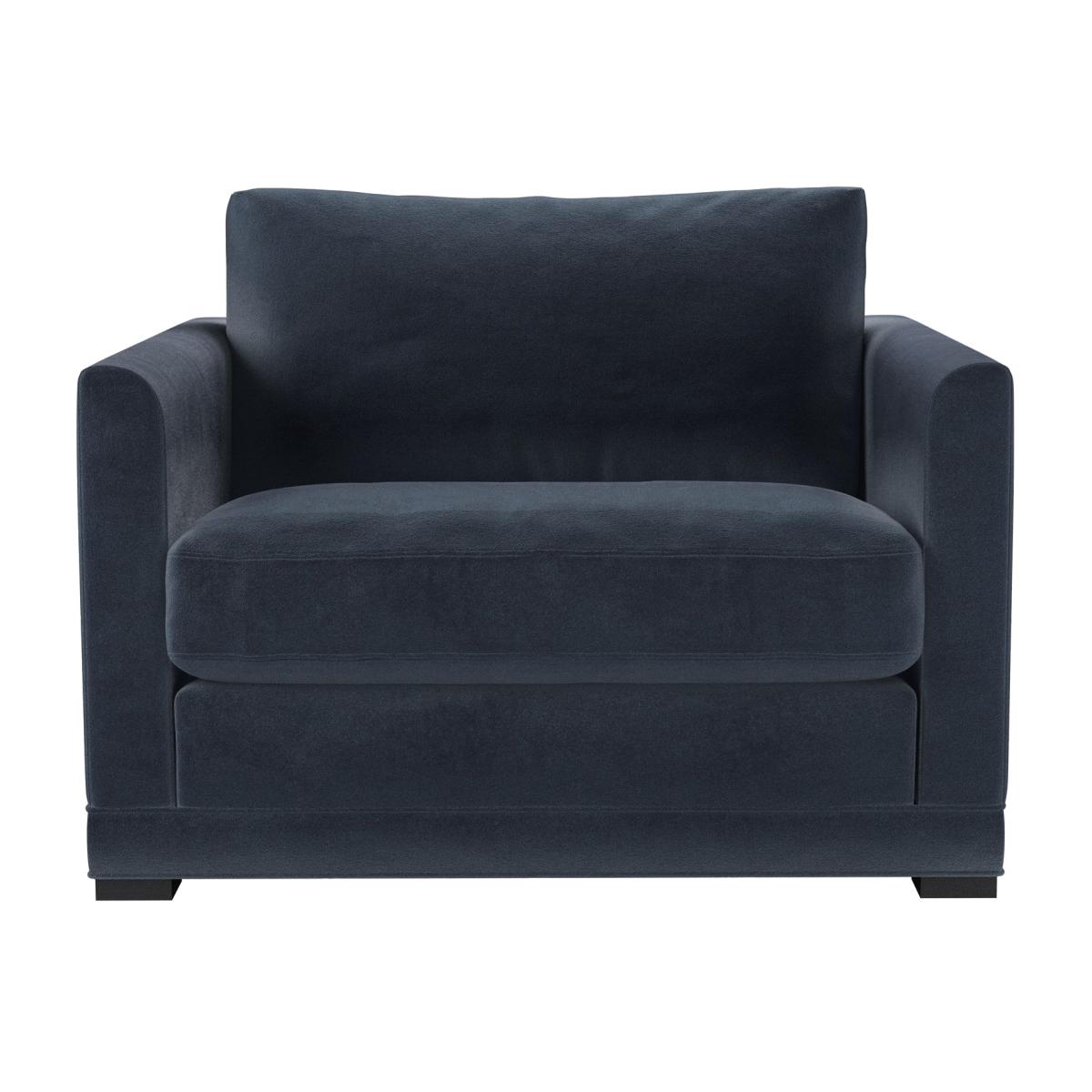 Aissa Loveseat in Skyfall Cotton Matt Velvet – image 1
