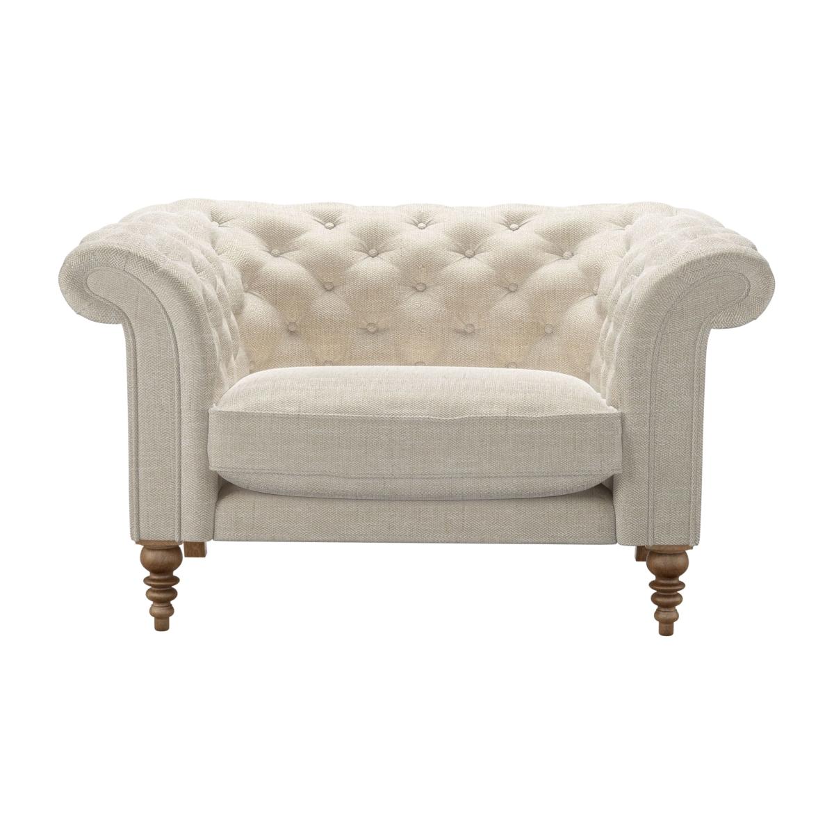 Oscar Loveseat in Jasmine Silky Jacquard Weave – image 1