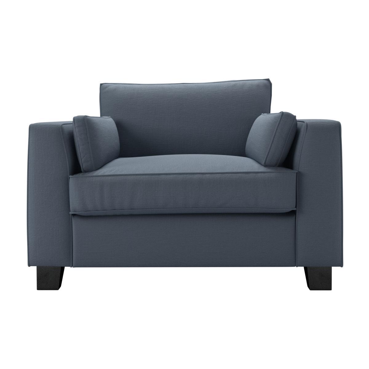 Bowie Loveseat in Loch Brushed Linen Cotton - sofa.com – image 1