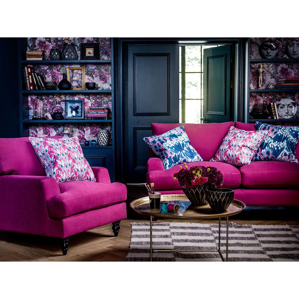 Perfectly Pristine Isla Loveseat in Pumice House Herringbone Weave - sofa.com – image 2