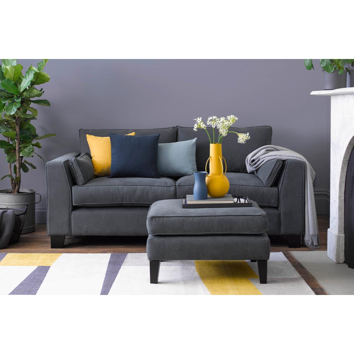 Bowie 2.5 Seat Sofa in Alabaster Brushed Linen Cotton - sofa.com – image 2