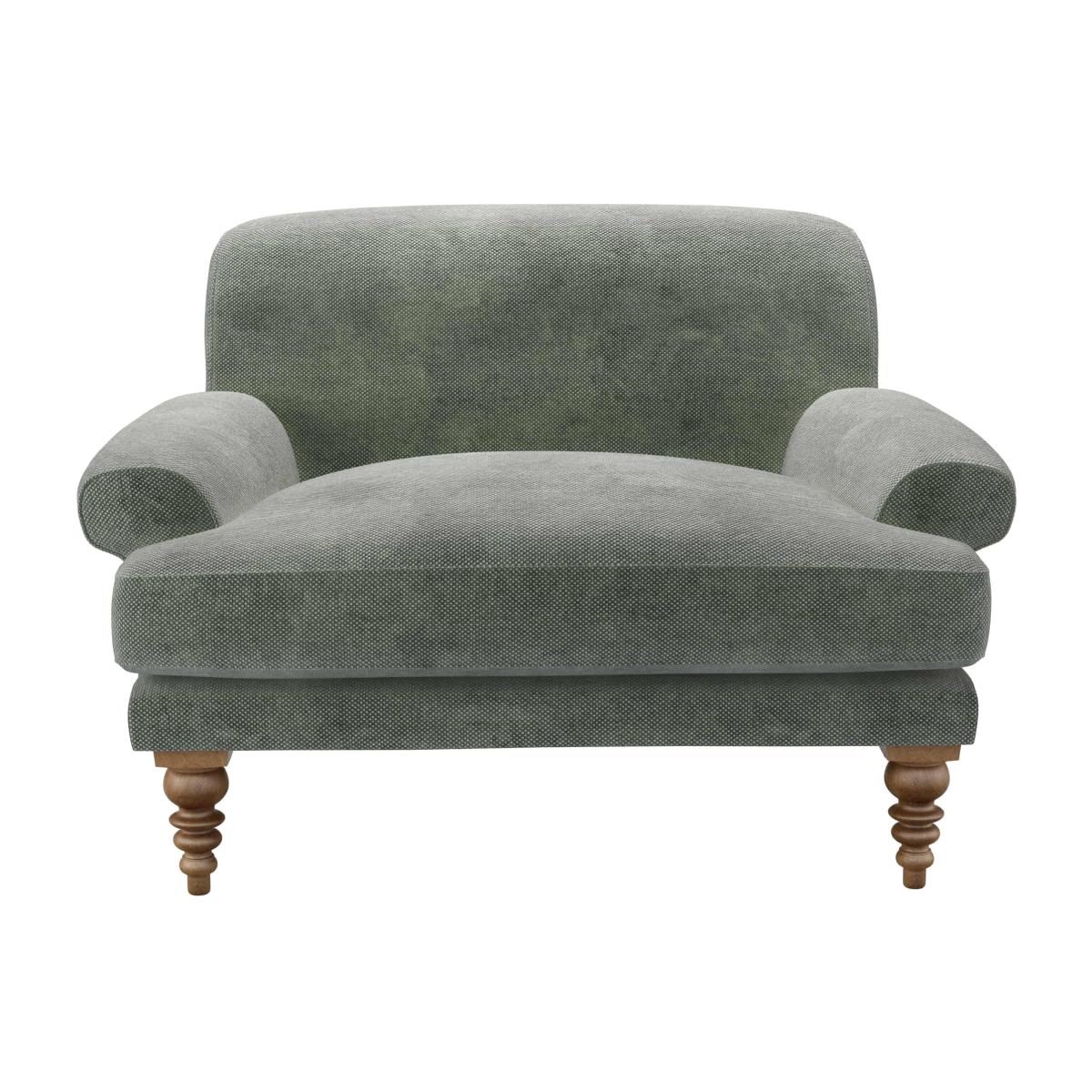 Saturday Loveseat in Moonstone Speckled Chenille – image 1